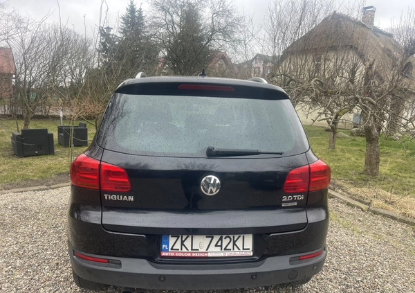 Volkswagen Tiguan cena 48900 przebieg: 165000, rok produkcji 2012 z Maków Podhalański małe 254